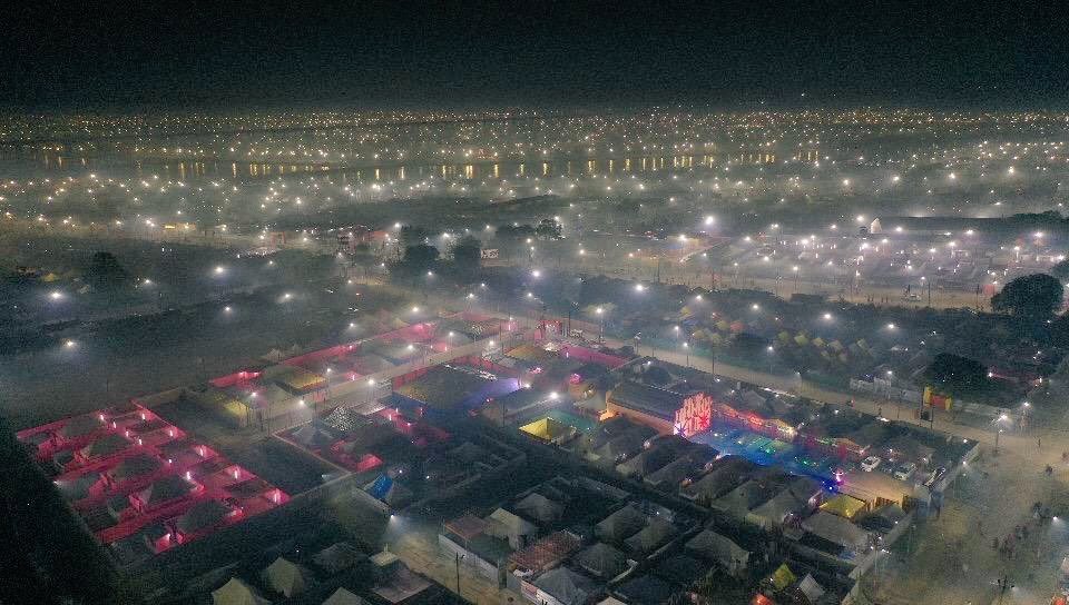 The threat of corona hovers over the Magh fair of Prayagraj, 7 policemen are corona positive