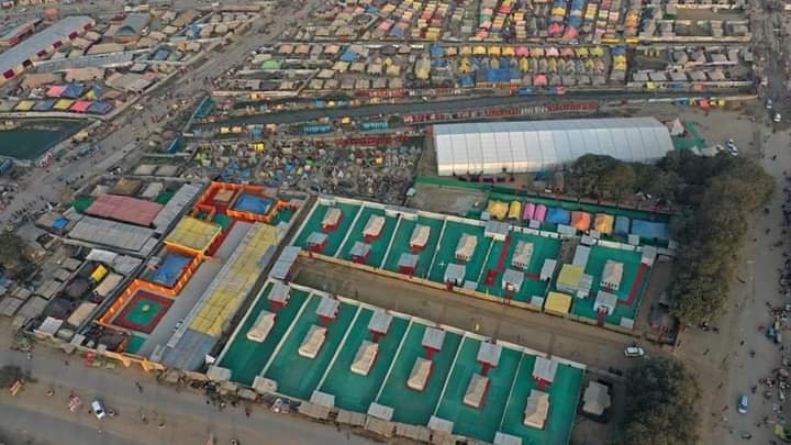 The threat of corona hovers over the Magh fair of Prayagraj, 7 policemen are corona positive