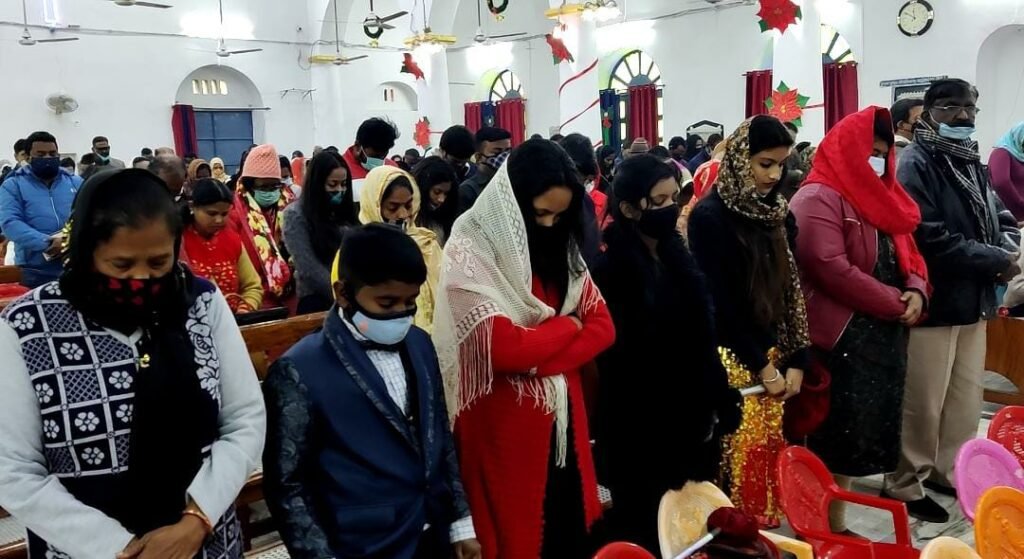 Special prayer was organized in the church regarding the accident in Vaishno Devi, prayer for the peace of the dead