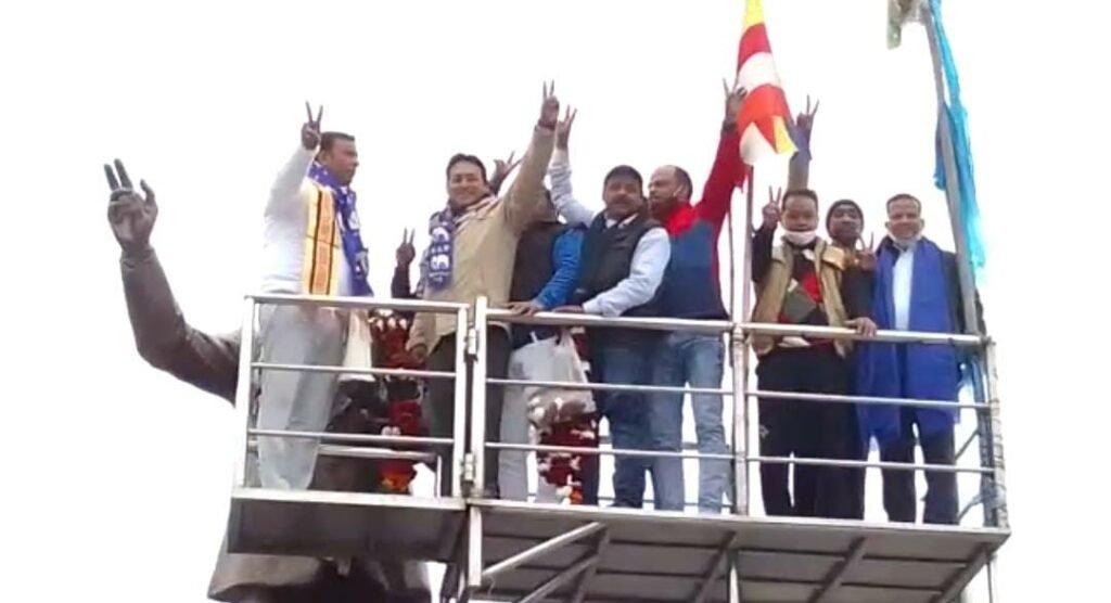 BSP candidate Ravi Bhardwaj filed nomination from South assembly seat