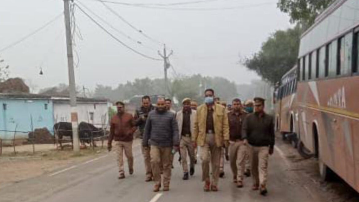 Police administration alerted after Model Code of Conduct came into force, did flag march