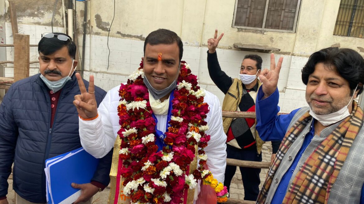BSP candidate Ravi Bhardwaj filed nomination from South assembly seat