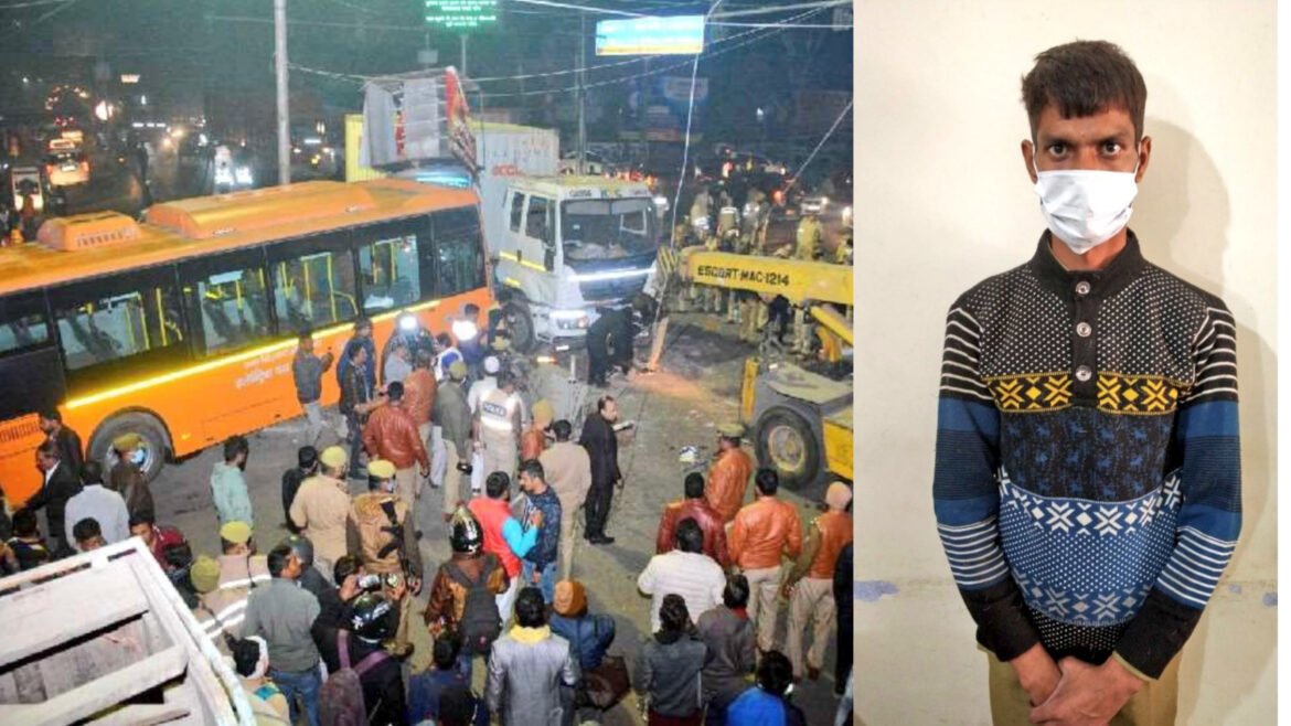 Massive road accident due to electric bus in Kanpur, 6 killed, many injured