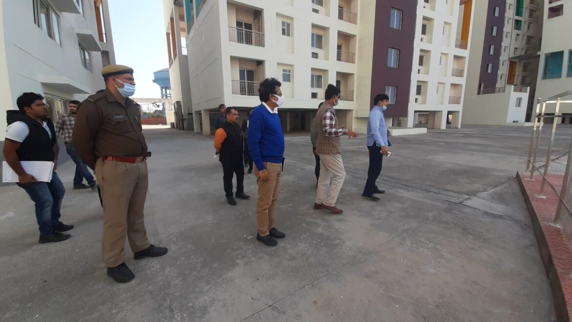 ADA VC inspects Shastripuram-Heights residential project
