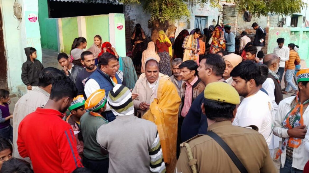 Candidate Upendra Singh promised to provide free internet service in Agra Rural Assembly