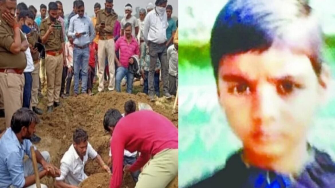 The child's body was removed from the ground after 4 days, the matter is astonishing