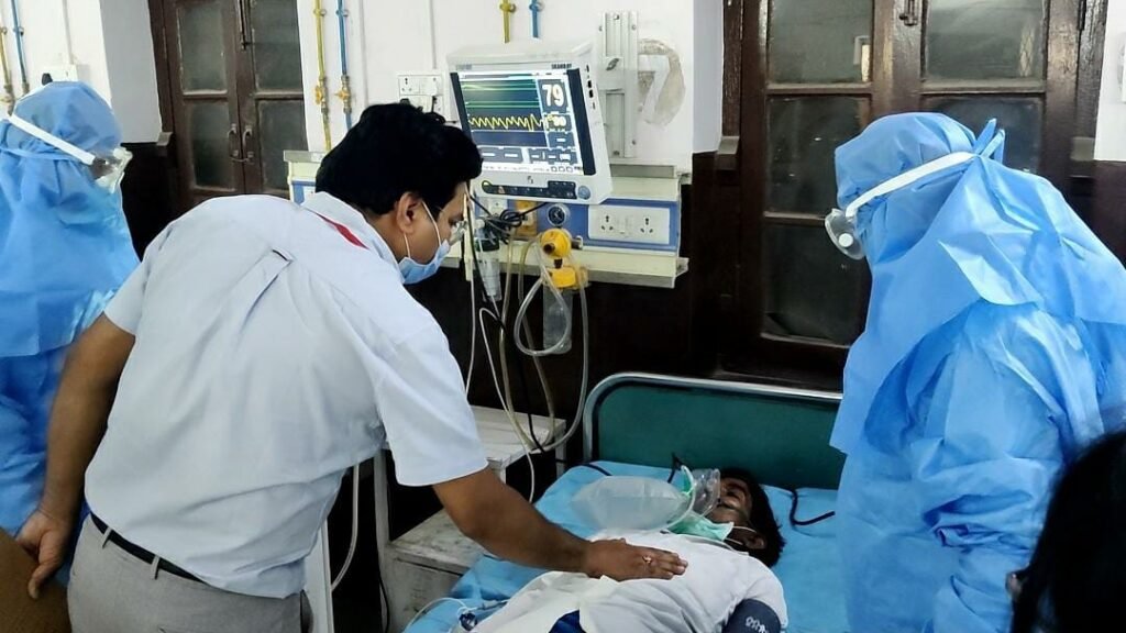 The team from the government tested the arrangements in Agra District Hospital, satisfied after the mock drill