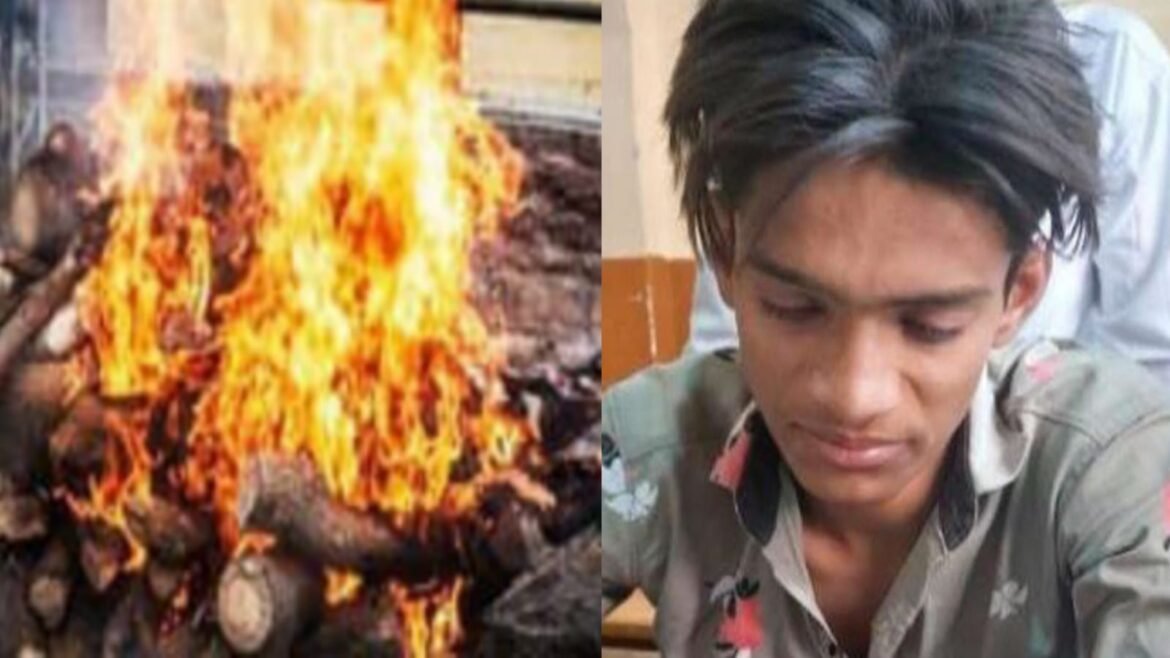 First performed the duty of the son by giving fire, then following the words of the father, gave the board exam