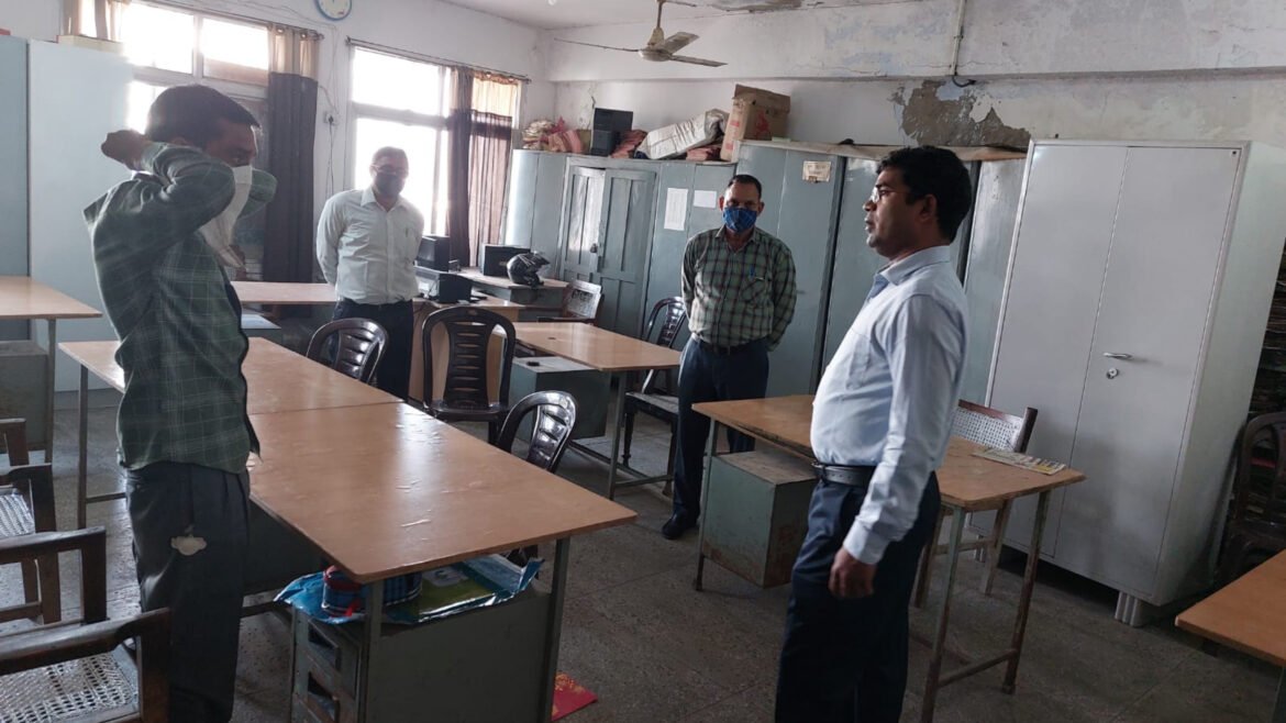 The Chief Development Officer did a surprise inspection, this department got the most negative - the doodle's tag