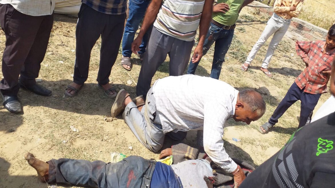 On the birthday of the son, the father was dragged to death from the house, a painful accident happened