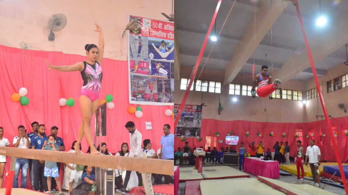 Three-day All India Railway Gymnastics Championship inaugurated at Eklavya Stadium