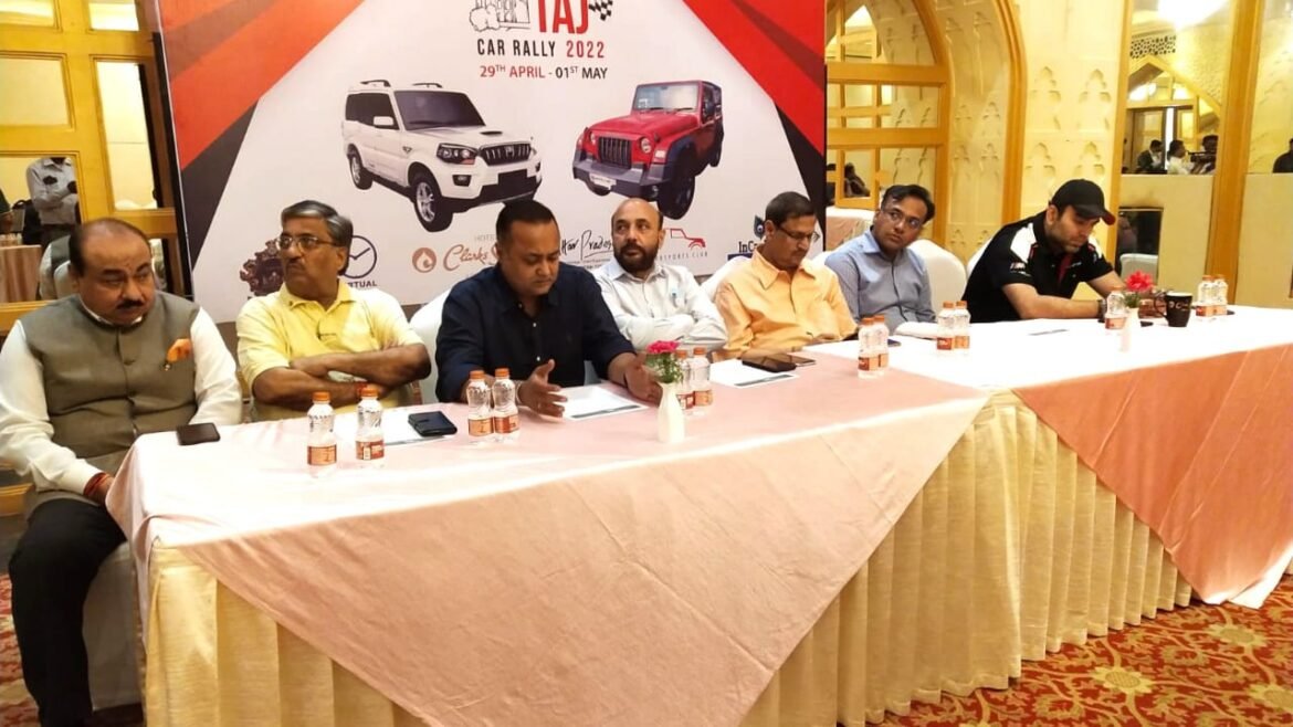 agra-taj-car-rally-2022-only-a-few-days-left-in-the-registration-of-the-thrill-tourism-speed-filled-competition-national-champion-musa-sharif-will-come-to-agra
