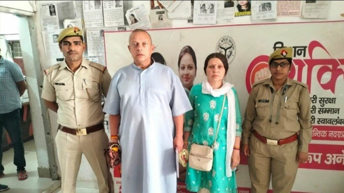 Foreign couple scuffles with police team who went to inquire, couple named in many cases sent to jail