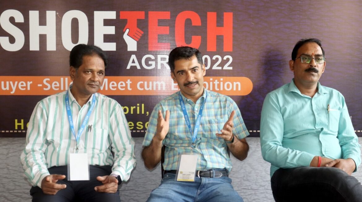 The foundation stone for a business of about 250 crores was laid from the two-day exhibition of Shoe Tech Agra
