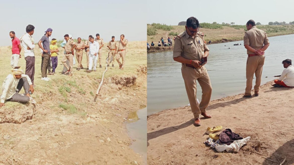 Fear of drowning in Chambal river of young man who went to graze cattle, search continues