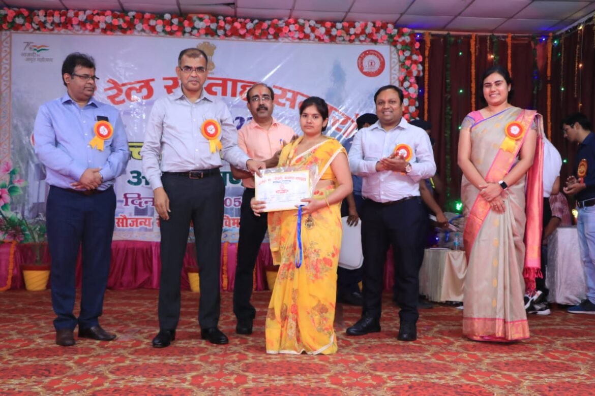 North Central Railway celebrated 67th Rail Week celebrations, 149 employees were honored