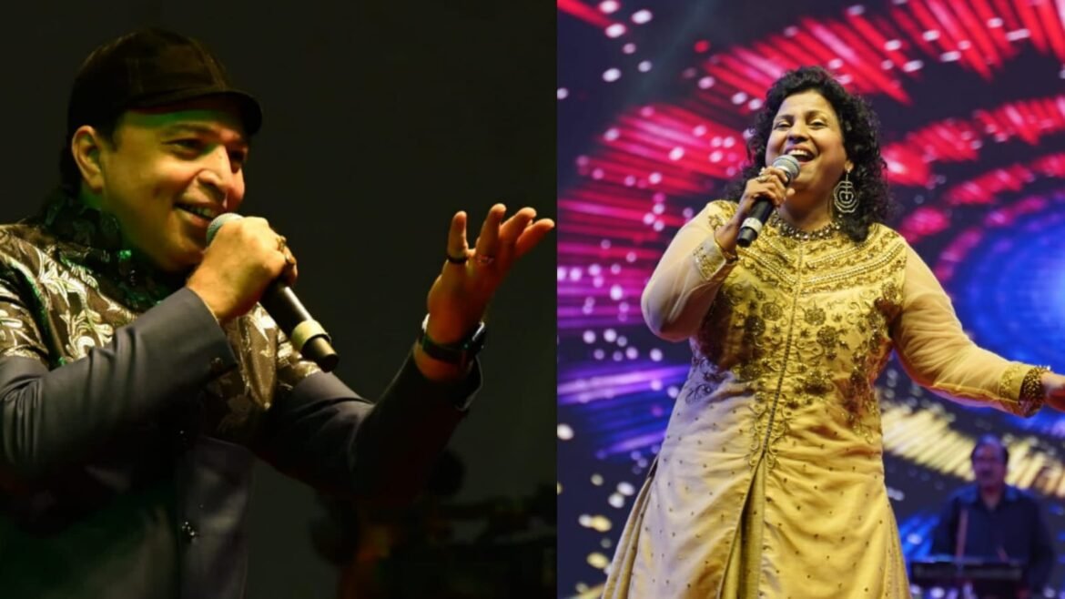 The audience of Agra danced to the qawwalis of Hema Sardesai and Altaf Raja in Agra Hunar Haat