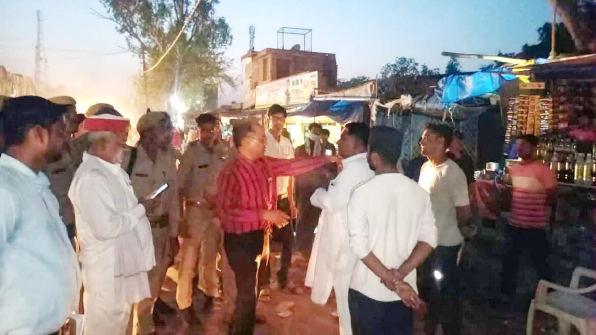 Baba's bulldozer on encroachment, action in the presence of SDM