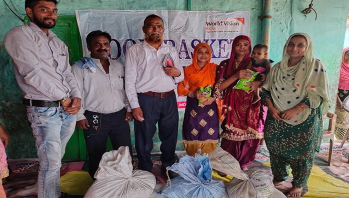 World Vision India distributed free ration to malnourished children